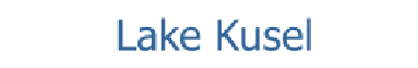 Lake Kusel